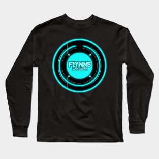 Flynn's Blue Neon Long Sleeve T-Shirt